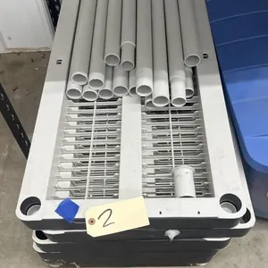 5-Tiered Plastic Shelving Unit -Needs Assembly