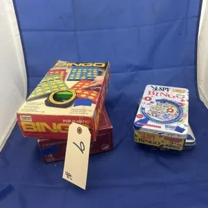 4 Games -  Bingo Games - Trivial Pursuit