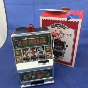 Holiday Time Mini Slot Machine in box