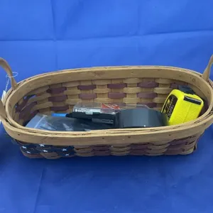 Wicker Basket w/Tape Measure - Channel Locks