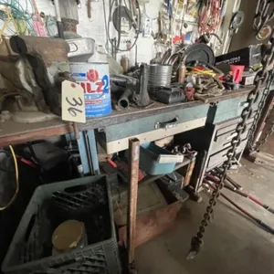 Work Bench w/5" Vise - 94"L x 35"W