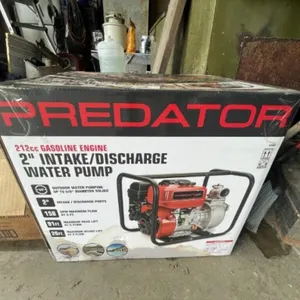 Predator 2" Intake/Discharge Water Pump NIB