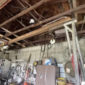 A-Frame w/2 Chain Hoists on Wheels