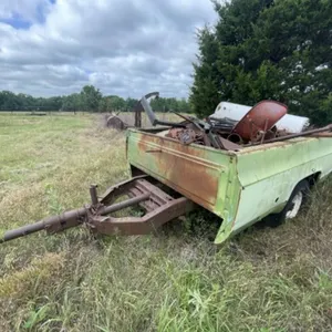 Chev Truck Bed Trailer - Tires As Is