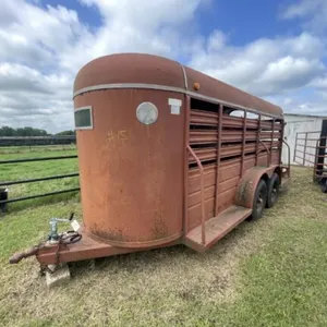 WW Bumper Pull Cattle Trailer - 16ft L x 5ft W