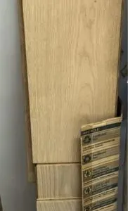 Partial Box of Hardwood Flooring