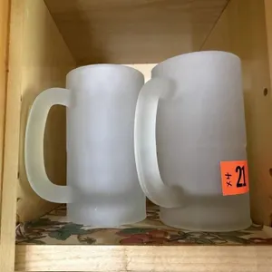Frosted mugs (4)