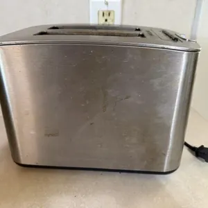 Chrome 2 slice toaster