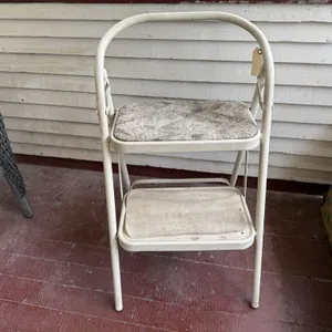 Folding step stool