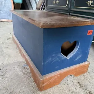 Cottage core painted trunk