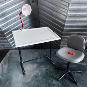 Doll furniture, desk & chair