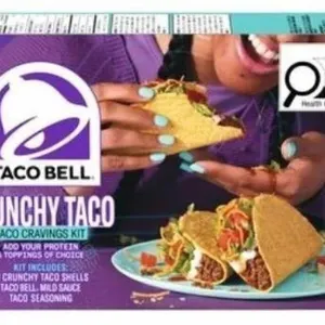 4x Taco Bell Crunchy Taco Kit 260g