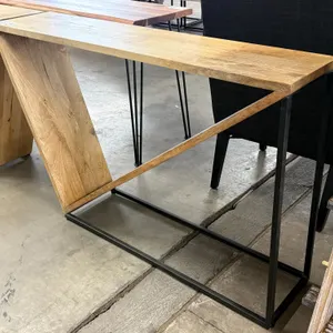 Angled Console Table, 52" x 12"