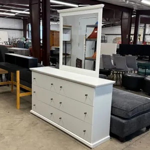 Ashley Furniture B139-31 Six Drawer Dresser With Mirror, 63" x 16"
