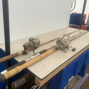 Quantity of rods and reels