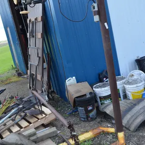 Homemade Lawn Mower Lift, 110V electric winch
