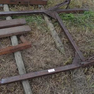 Homemade Bale Fork Attaches to Bucket