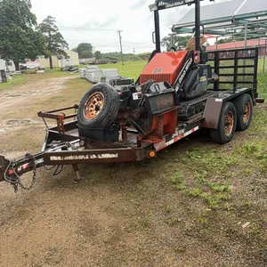 DITCH WITCH T850 W TANDEP AXLE TRAILER W FOKD DOWN RAMPS(TITLE AND LISCENSE FEES DO APPLY)