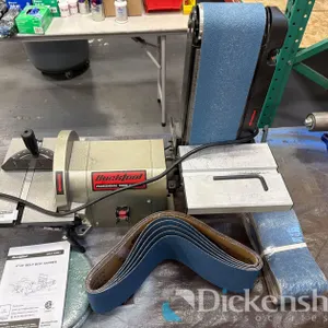 BUCKTOOL 8 INCH DISK SANDER & 4 INCH BELT SANDER
