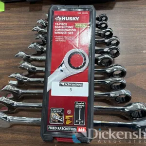 HUSKY 11 PIECE SAE RATCHETING WRENCH SET