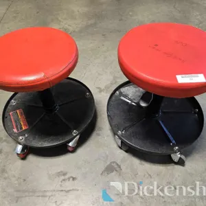 MECHANICS STOOLS, QTY (2)