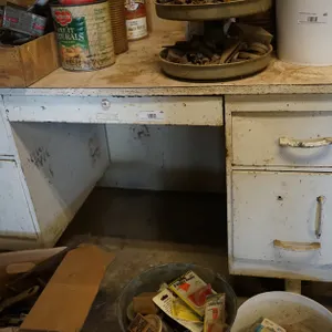 5 Drawer Metal Desk