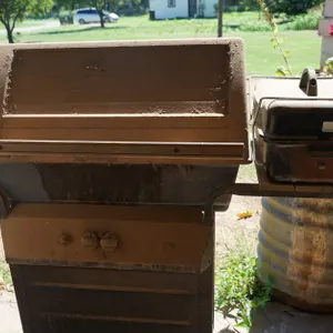 Rolling Propane BBQ Grill