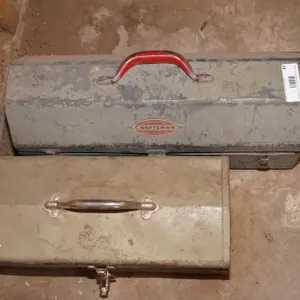Craftsman Metal Tool Box and Contents