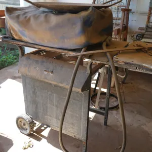 Propane Grill Converted to Rolling Table