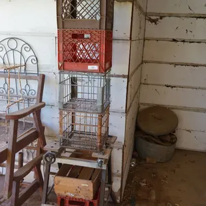 Misc Storage Crates and Wood Box