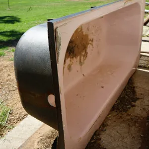 Antique Crane Fairfax Pink Cast Iron Bathtub