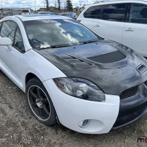 SALVAGE UNIT: 2008 Mitsubishi Eclipse Car (White)
 UNRESERVED