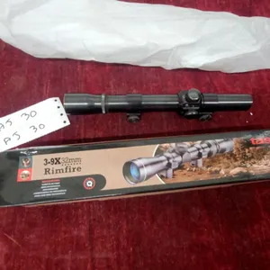 Tasco 3-9 x 32mm Rimfire Riflescope with Rings and Original Box