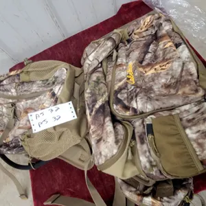 Cabela's Zonz Woodlands Camo Hunting Backpack and Lumbar Pack Set