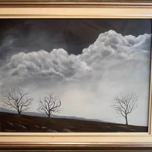 Livingstone Framed Landscape Oil Painting