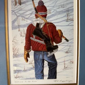 Heading to the Rink by Henry R. Ripplinger