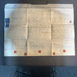 British Indenture Documents with Revenue Stamps, 1780 and 1806