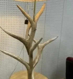 Custom Elk Lamp