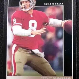 1992 PINNACLE HOF STEVE YOUNG CARD