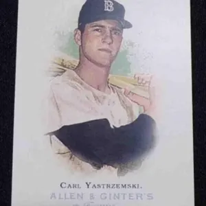 ALLEN & GINTERS HOF CARL YASTRZEMSKI CARD