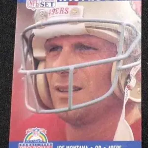 1990 PROSET HOF JOE MONTANA CARD