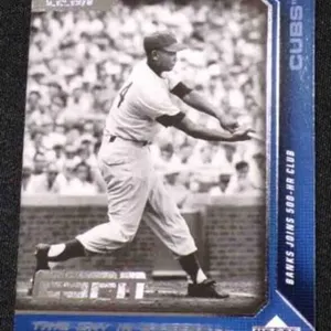 ESPN HISTORY HOF ERNIE BANKS CARD
