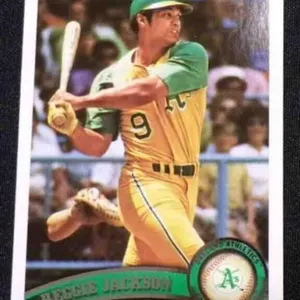 INSERT CARD TOPPS HOF REGGIE JACKSON