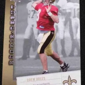 ROOKIE DEBUT CARD UPPERDECK DREW BREES