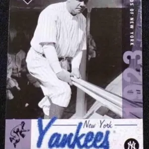 UPPERDECK LEGENDS HOF BABE RUTH CARD