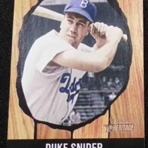 BOWMAN HERITAGE HOF DUKE SNIDER CARD