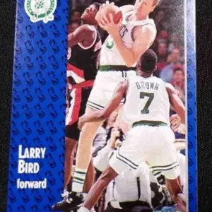 1991 FLEER HOF LARRY BIRD CARD