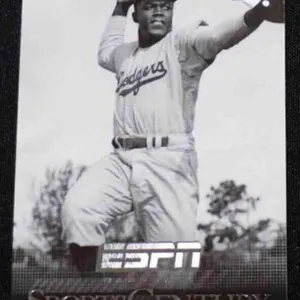 ESPN SPORTS CENTURY HOF JACKIE ROBINSON CARD
