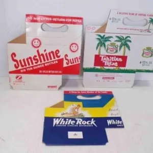 3 Vintage NEW Olds Stock 6 Pack Soda Cartons