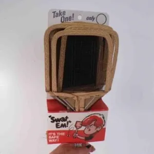 Vintage "Swat Em!" Wire Mesh Flyswatters NEW Old